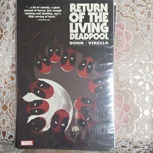 Marvel Return of the Living Deadpool - Black and Red Cover